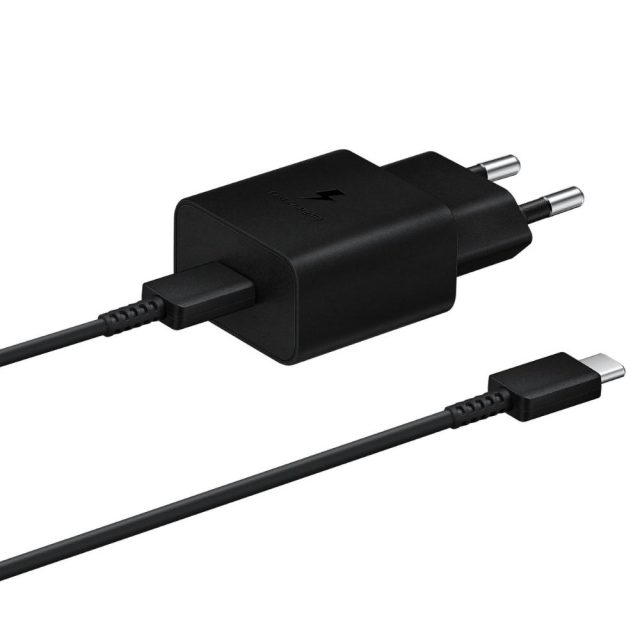 Samsung Φορτιστής με Θύρα USB-C και Καλώδιο USB-C 15W Power Delivery (T1510XBEGEU) (SAMT1510XBEGEU)