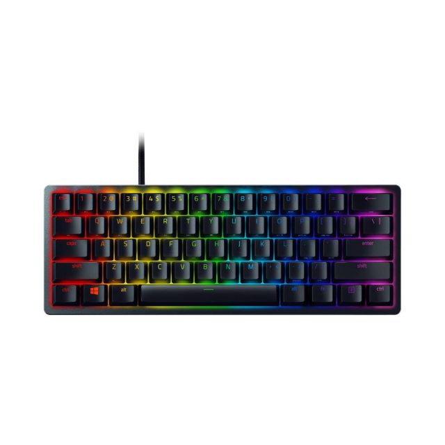 Razer Huntsman Mini Gaming Μηχανικό Πληκτρολόγιο 60% Razer Clicky US (RZ03-03390100-R3M1) (RAZRZ03-03390100-R3M1)