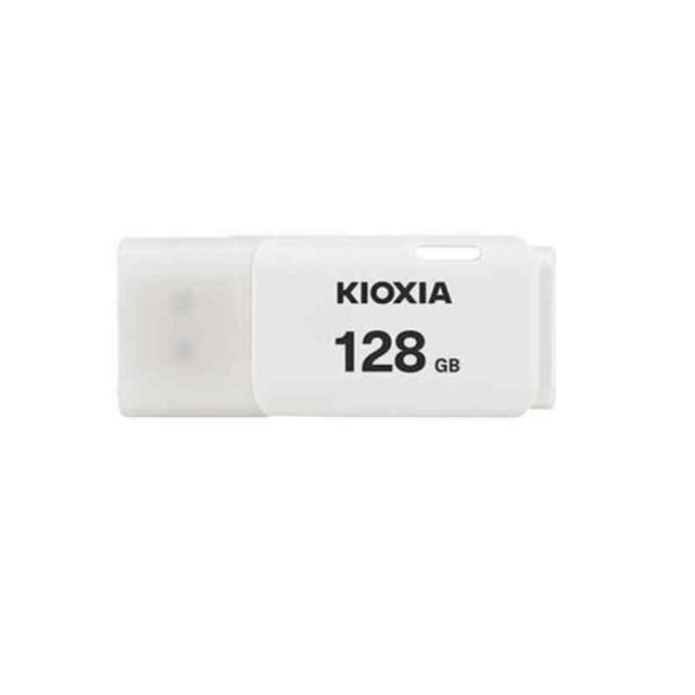 Kioxia U202 128GB USB 2.0 Stick Λευκό (LU202W128GG4) (KIOLU202W128GG4)