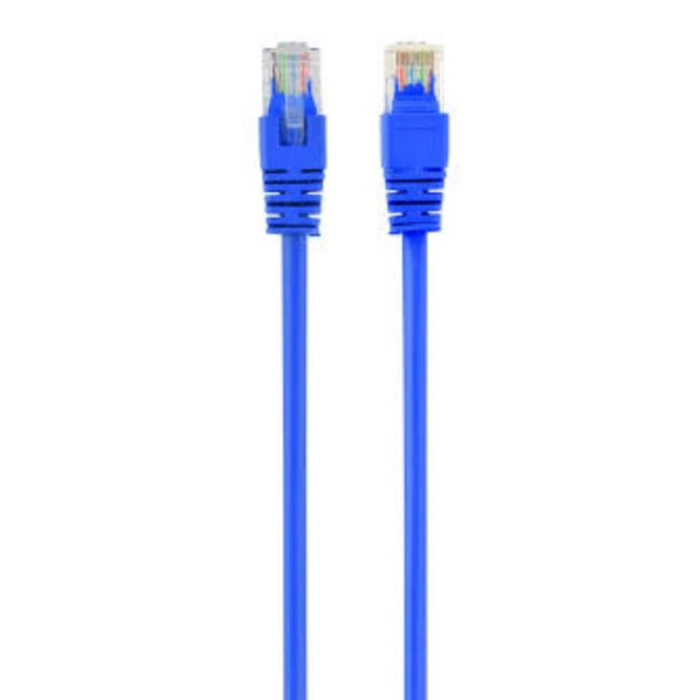 Gembird U/UTP Cat.5e Καλώδιο Δικτύου Ethernet 0.25m Μπλε (PP12-0,25M/B) (GEMPP12-0.25M-B)