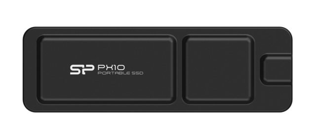 SILICON POWER εξωτερικός SSD PX10, 1TB, USB 3.2, 1050-1050MB/s, μαύρος