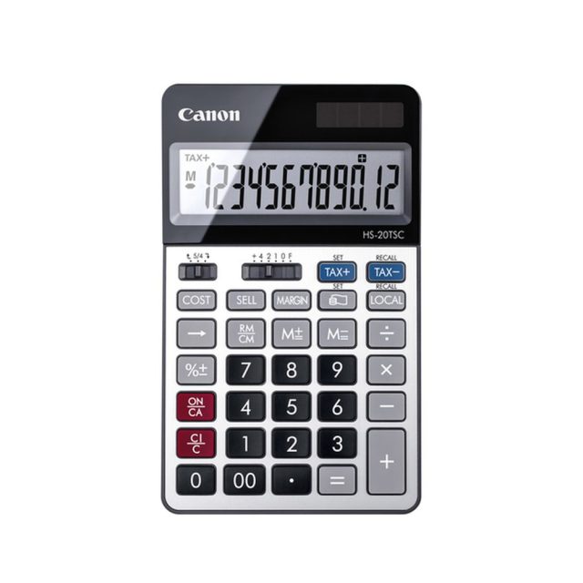 CANON HS-20TSCDBL 12-DIGIT CALCULATOR (2469C002AC) (CANHS20TSC)