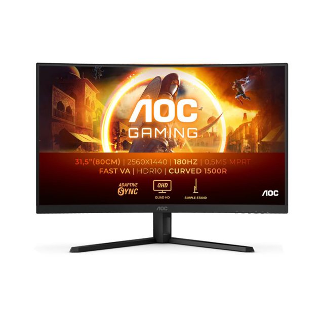 AOC CQ32G4VE QHD Gaming Monitor 32" 180Hz (AOCCQ32G4VE)