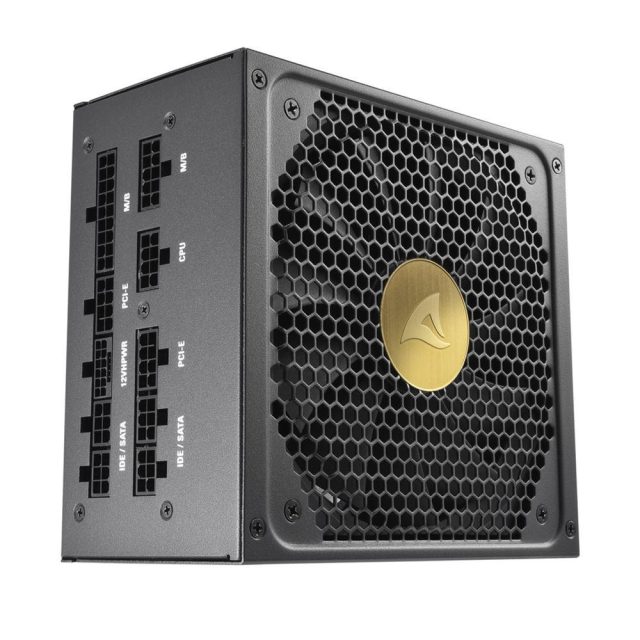 Sharkoon Rebel P30 1000W Μαύρο Τροφοδοτικό Υπολογιστή Full Modular 80 Plus Gold (REBELP30G1000BK) (SHRREBELP30G1000BK)