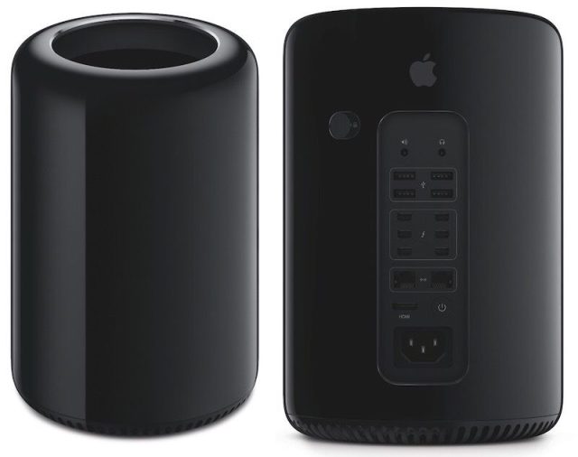 Apple Mac Pro 6.1 (Late 2013) Xeon E5-1650v2 (6-Cores)/32GB/1TB NVMe/2x FirePro D300 *Grade B*