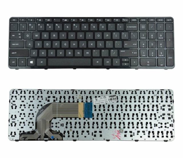 Πληκτρολόγιο για HP Pavilion 15 series, 250, 255, 256, no frame, μαύρο