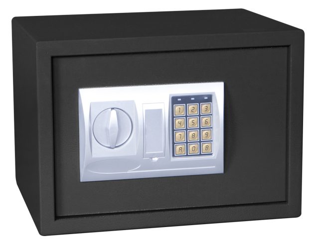 POWERTECH χρηματοκιβώτιο ασφαλείας PT-1193, ψηφιακό κλείδωμα, 35x25x25cm, 9.5kg