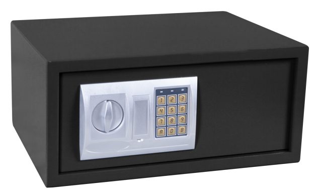 POWERTECH χρηματοκιβώτιο ασφαλείας PT-1194, ψηφιακό κλείδωμα, 43x35x20cm, 11kg