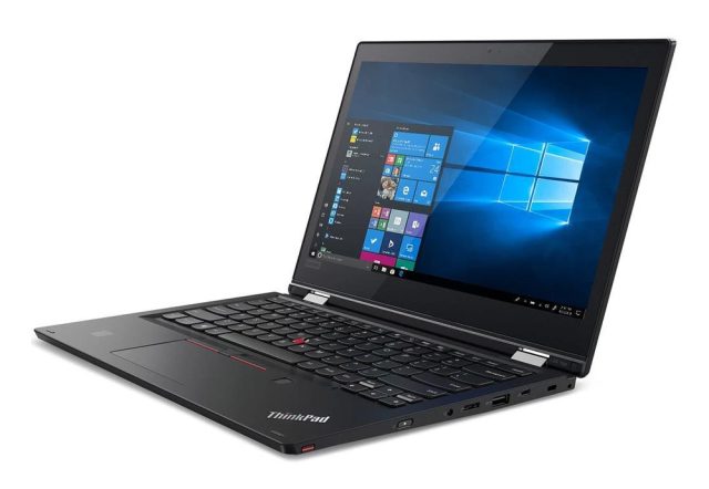LENOVO Laptop ThinkPad L380 Yoga, Grade C, i5-8250U, 8/128GB M.2, 13.3", Cam, UHD Graphics 620, FreeDOS