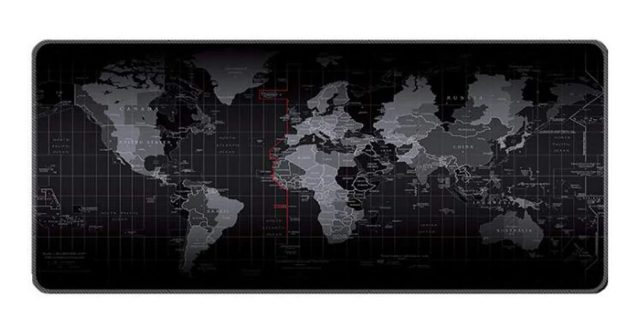 Gaming mouse pad pad AK135B, 80x30x0.3cm, μαύρο