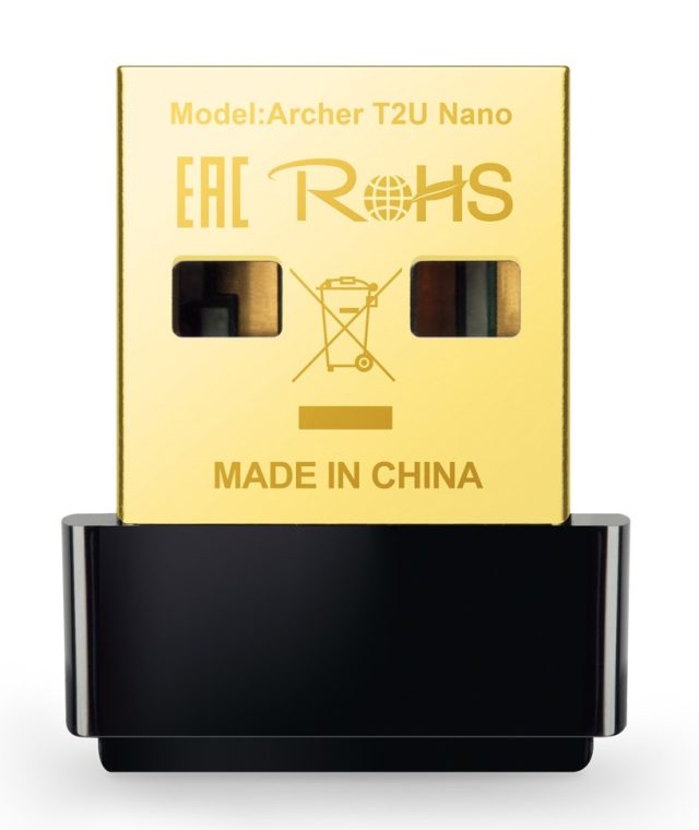 TP-LINK ασύρματος USB αντάπτορας δικτύου Archer T2U Nano, 600Mbps, V.1