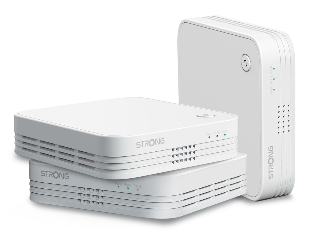 STRONG WiFi Mesh Home Kit ATRIA 1200 V2, 1200Mbps Dual Band, 3τμχ
