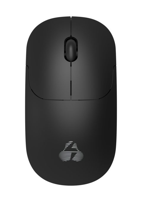 POWERTECH ασύρματο ποντίκι PT-1183, USB δέκτης, 1000DPI, μαύρο