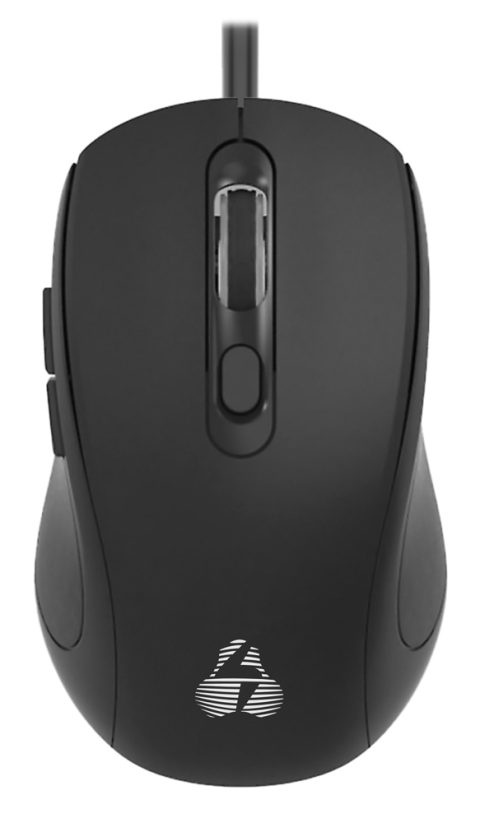POWERTECH ενσύρματο ποντίκι PT-1290, οπτικό, έως 1600DPI, μαύρο