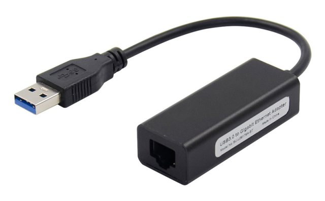 Αντάπτορας δικτύου ST735, USB, 1000Mbps Ethernet, μαύρος