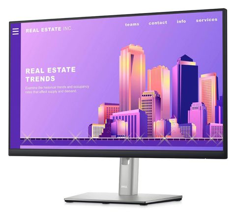 DELL οθόνη P2422H IPS-LED, 23.8", 1920x1080, VGA/HDMI/DisplayPort, Factory Refurbished