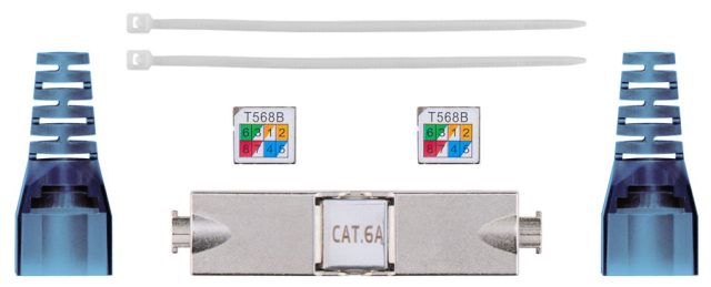 GOOBAY σύνδεσμος καλωδίων CAT 6A 79579, STP, toolfree