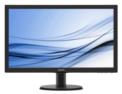 PHILIPS used οθόνη 243V5LHAB LED, 24" 1920x1080, DVI/VGA, Grade B