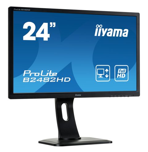 IIYAMA used οθόνη B2482HD LED, 24" 1920x1080, VGA/DVI, Grade A