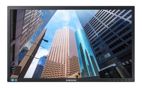 SAMSUNG used Οθόνη S24E450BL LED, 23.6" 1920x1080, VGA/DVI, χωρίς βάση, Grade A