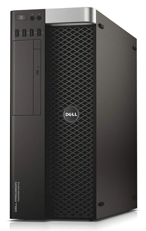 DELL Workstation Precision 5810, Refurbished Grade A Repainted, E5-1650 v4, 16/256GB M.2, Quadro 4000, FreeDOS