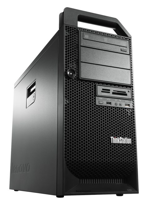 LENOVO WorkStation D30, Refurbished Grade A Repainted, 2x E5-2640, 8/2TB HDD, DVD, QUADRO 2000, FreeDOS