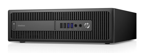 HP PC EliteDesk 800 G2 SFF, Refurbished Grade A Repainted, i5-6500, 8/128GB SSD, DVD, FreeDOS