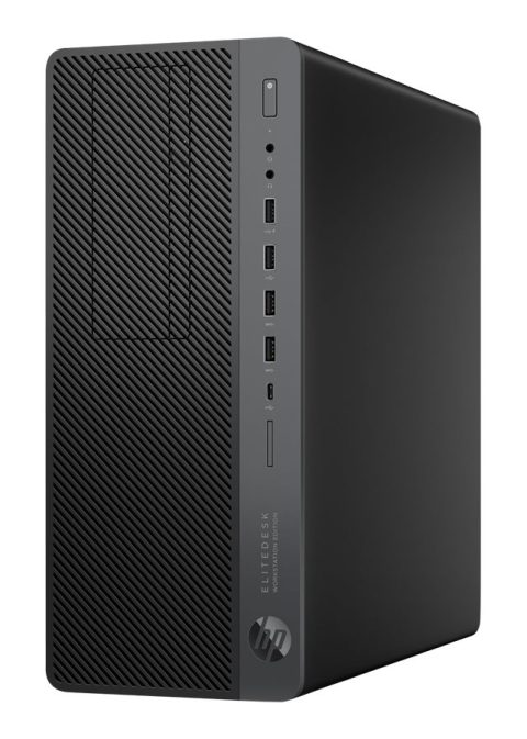 HP PC EliteDesk 800 G4 TWR, Refurbished Grade A Repainted, i5-8500, 8/256GB M.2, DVD-RW, FreeDOS