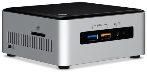 Intel NUC Kit NUC6I3SYΚ i3-6100U/4GB/128GB NVMe