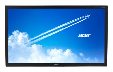 ACER used οθόνη V246HQL LED, 23.6" 1920x1080, VGA/DVI, χωρίς βάση, Grade A