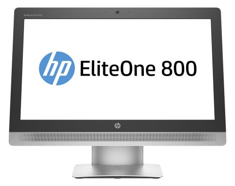 HP PC EliteOne 800 G2 All-in-One, Refurbished Grade A, i7-6700, 16/256GB SSD, 23", DVD-RW, Cam, FreeDOS