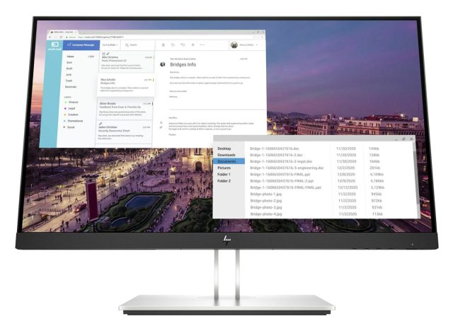 HP used οθόνη E23G4 LED IPS, 23" 1920x1080 VGA/HDMI/DisplayPort, Grade B