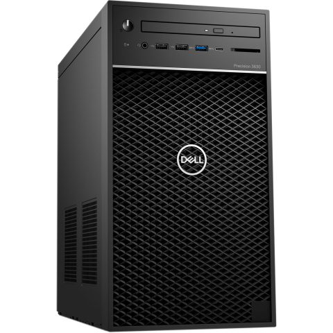 Dell Precision 3630 Tower Xeon E-2124G (4-Cores)/16GB/256GB SSD/DVDRW/Quadro P1000 4GB