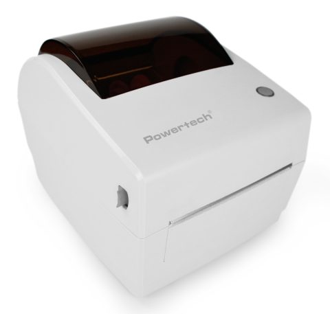 POWERTECH θερμικός εκτυπωτής ετικετών PT-1509, USB/Ethernet/Serial/Bluetooth, λευκός