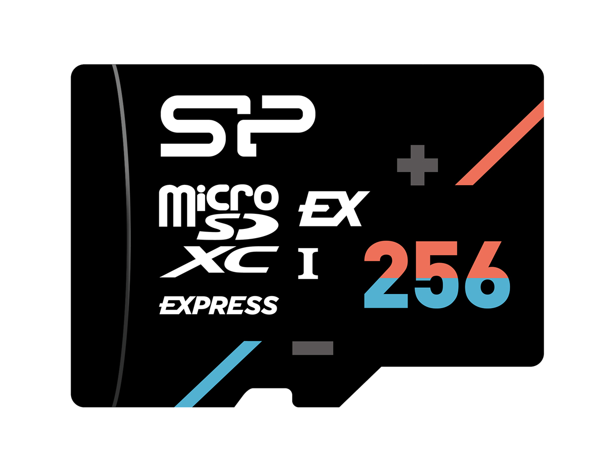 SILICON POWER κάρτα μνήμης microSDXC Express Hypera, 256GB, PCIe Gen 3x1, C10 UHS-I U3 A1 V30