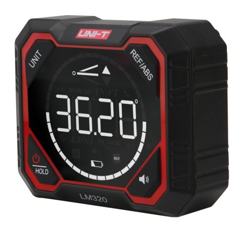 UNI-T ψηφιακό γωνιόμετρο laser LM320E, 4x90°, μαγνητικό σώμα, 1000mAh