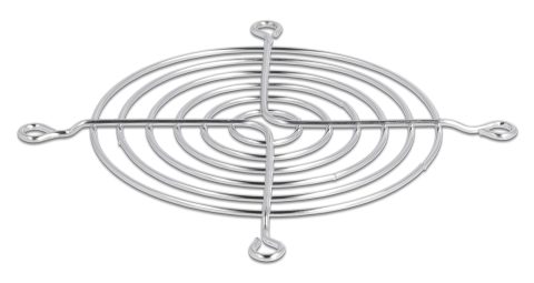 DELOCK σχάρα για 92mm ανεμιστήρα 67307, μεταλλική, ασημί