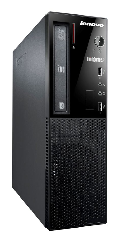 LENOVO PC ThinkCentre E73 SFF, Refurbished Grade A Repainted, i5-4460S, 8/128GB SSD, DVD, FreeDOS