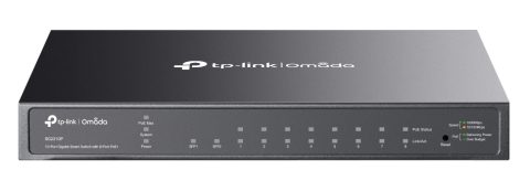 TP-LINK smart PoE+ switch SG2210P, 10-Port Gigabit, V 5.20