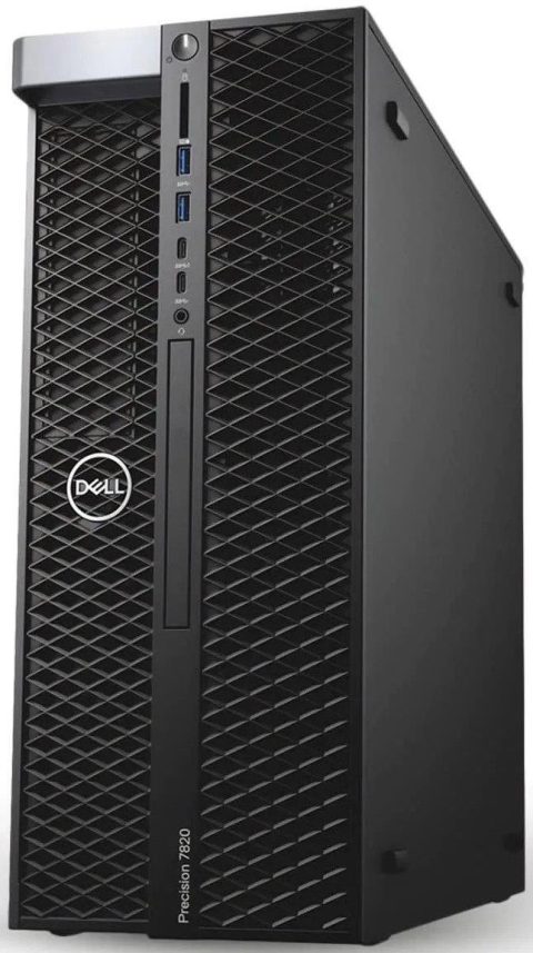 Dell Precision 7820 Xeon Gold 6136 (12-Cores)/16GB/256GB NVMe/1TB HDD/DVDRW/Quadro NVS 310 512MB