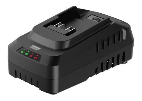 DELI φορτιστής μπαταριών εργαλείων μπαταρίας DE-CD20A2, 1 θέση, 20V 2Α