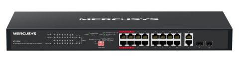 MERCUSYS rackmount switch MS120GP, 20x Gigabit θύρες, PoE+, V1.0