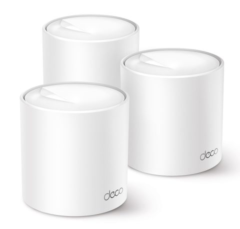 TP-LINK Home Mesh WiFi 6 System Deco X50, 3000Mbps AX3000, V1.0, 3τμχ