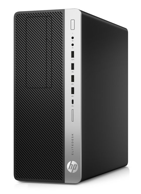 HP PC EliteDesk 800 G4 TWR, Refurbished Grade A Repainted, i5-8400, 8/256GB SSD, FreeDOS