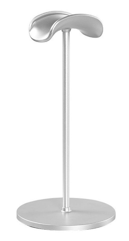 POWERTECH επιτραπέζια βάση ακουστικών PT-1580, ασημί