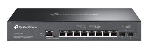 TP-LINK L2+ managed switch SG3210X-M2, 8x 2.5Gbps θύρες, V1.0