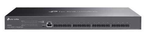 TP-LINK L2+ managed switch SX3016F, 16x 10Gbps SFP+ θύρες, V1.20