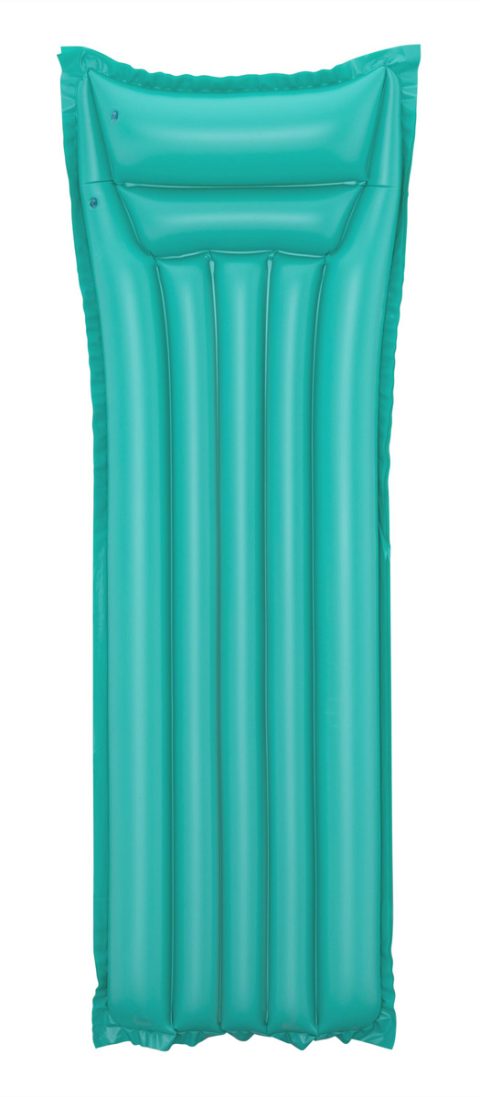 BESTWAY φουσκωτό στρώμα θαλάσσης 44007 με μαξιλάρι, 183x69cm, πράσινο