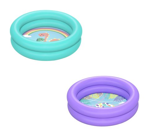 BESTWAY παιδική φουσκωτή πισίνα 51061, 21lt, Φ61x15cm, διάφορα χρώματα, 1τμχ