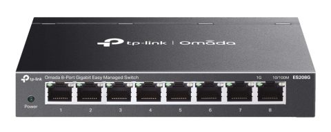 TP-LINK easy managed switch ES208G, 8x Gigabit θύρες, V1.0
